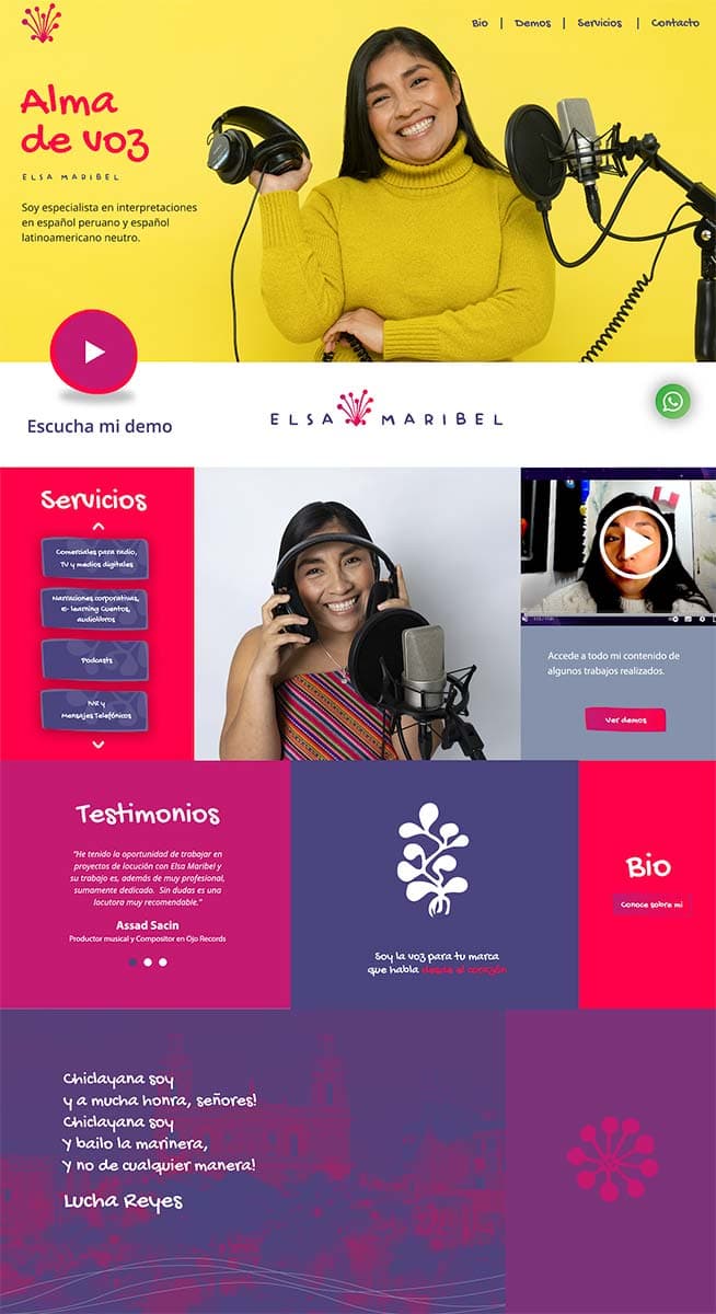 Recurso Elsa, alma de voz